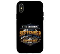Legends Are Born In September 1939 Mens Birthday Case for iPhone X/XS