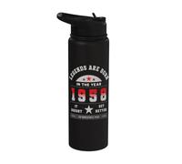 Legends are Born in The Year 1958 It Doesn't Get Better Stainless Steel Insulated Water Bottle
