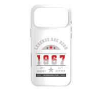 Legends Are Born In The Year 1967 Birthday Retro Varsity Case for iPhone 17 Pro Max