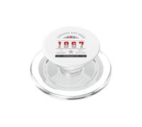 Legends Are Born In The Year 1967 Birthday Retro Varsity PopSockets PopGrip for MagSafe