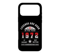 Legends Are Born In The Year 1972 Birthday Since 72 Era Case for iPhone 17 Pro Max