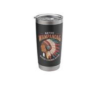 Legends Begin Indigenous Heritage Native American Wampanoag Stainless Steel Insulated Tumbler