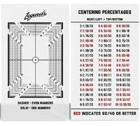 Legends Card Grading Centering Tool by Envy Born Games | Cleaning Cloth Kit Material for PSA - BGS