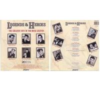 Legends & Heroes - Eddie Cochran, Roy Orbison, Fats Domino, Everly Brothers / Vinyl record [Vinyl-LP]