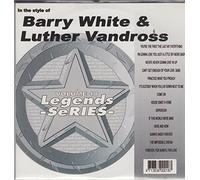 Legends Karaoke CDG Hits of BARRY WHITE And LUTHER VANDROSS Music CD