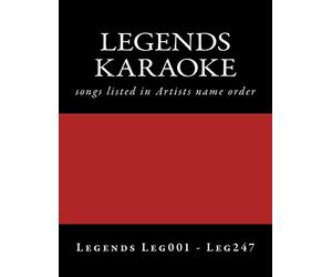 LEGENDS Karaoke listings: legends discs LEG001 - LEG247