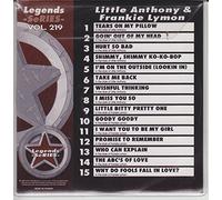 Legends Karaoke Volume 219 - Hits Of Little Anthony & Frankie Lymon (CD+G)