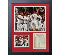 Legends Never Die 2002 Los Angeles Angels of Anaheim Champions Framed Photo Collage, 11 by 14-Inch