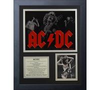 Legends Never Die AC/DC Framed Photo Collage, 11 by 14-Inch,Black