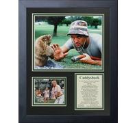 Legends Never Die Caddyshack- Renowned Comedy Golf Movie Collectible | Framed Photo Collage Wall Art Decor, 11x14-Inch, (16414U)