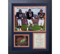 Legends Never Die Chicago Bears Monsters of the Midway Framed Photo Collage, 11x14-Inch