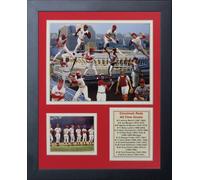 Legends Never Die Cincinnati Reds Greats Framed Photo Collage, 11 by 14-Inch