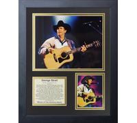 Legends Never Die George Strait Framed Photo Collage, 11x14-Inch