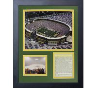 Legends Never Die Green Bay Packers Old Lambeau Field Framed Photo Collage, 11x14-Inch