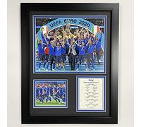 Legends Never Die, Inc. Italy | 2020 UEFA European Championship Winners | 12"x15" Framed Photo Collage