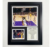 Legends Never Die, Inc. LeBron James | All-Time Scoring Leader | 12"x15" Framed Photo Collage
