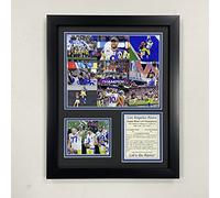 Legends Never Die, Inc. Los Angeles Rams | 2021 Champions | 12"x15" Framed Photo Collage (Mosaic)