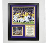 Legends Never Die, Inc. LSU Tigers Baseball | 2023 MCWS National Champions | Framed Photo Collage | 2 Sizes and Styles | (12" x 15")