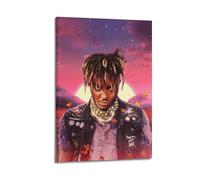 Legends Never Die Juice Wrld Album Poster Art - Wall Decoration - 08x12inch (20x30cm), Frame-style-35