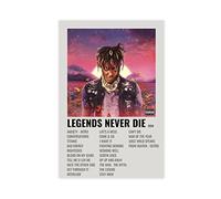 Legends Never Die Music Album Poster (3) Canvas Poster Bedroom Decor Sports Landscape Office Room Decor Gift Unframe-style-2 16x24inch(40x60cm)