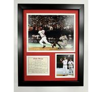 Legends Never Die "Pete Rose Hit #4192" Framed Photo Collage, 11 x 14-Inch