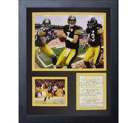 Legends Never Die Pittsburgh Steelers 2000's Big 3 Framed Photo Collage, 11x14-Inch