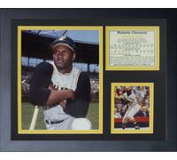 Legends Never Die Roberto Clemente Portrait Framed Photo Collage, 11 by 14-Inch