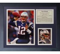 Legends Never Die "Tom Brady Home Framed Photo Collage, 11 x 14-Inch