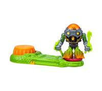 Legends of Akedo Ninja Bosses, Boss Wrapsnap, 3 Inch Tall Battling Warrior Figure with 360˚ Attack Spin Action, Double Defense Armor Pops Off When Struck, 2 New Ninja Bosses to Collect