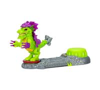 Legends of Akedo Ninja Bosses, Venom Claw, 3" Tall Battling Action Figure with 360˚ Tail Whip and Claw Attack Spin Action, Double Defense Armor That Pops Off When Struck, 4 Ninja Bosses to Collect