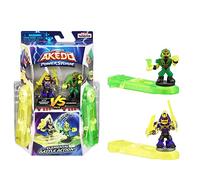 Legends of Akedo Powerstorm Versus Pack 2 Mini Battling Warriors and 2 Battle Controllers Epic Shockblade Twinfang Versus Viperwrath