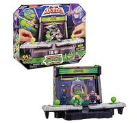 Legends Of Akedo Teenage Mutant Ninja Turtles Battle Arena with 35+ Battle Sound Effects and 2 Exclusive Battling Mini Warriors - Leonardo And