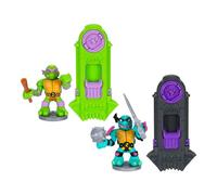 Legends of Akedo Teenage Mutant Ninja Turtles - Versus Pack Donnie Versus Slash, Includes 2 Mini Battling Figures as Well as 2 Exclusive Battle Controllers, Ready, Fight, Split Strike