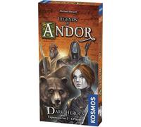 Thames & Kosmos Legends of Andor: Dark Heroes Expansion | Add-On for Base Game | Cooperative Fantasy Strategy | Ages 10+ | 2-6 Players | New Characters & Challenges