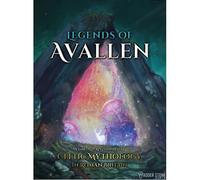 Modiphius Entertainment Ltd Legends of Avallen: Core Rulebook - Tabletop RPG Inspired by Celtic Mythology, 244 Page Hardcover
