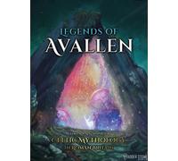 Modiphius Entertainment Ltd Legends of Avallen: Core Rulebook - Tabletop RPG Inspired by Celtic Mythology, 244 Page Hardcover
