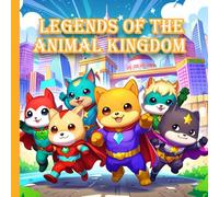 Legends of the Animal Kingdom: Legends of the Animal Kingdom: A Coloring Adventure Into the World of Legendary Creatures Who Protect the Wild and Rule ... Pictures to Color). (Cute and Kawaii Animals)