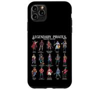 Legends of the Seas - Famous Pirates Case for iPhone 11 Pro Max