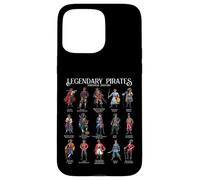 Legends of the Seas - Famous Pirates Case for iPhone 15 Pro Max