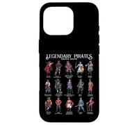 Legends of the Seas - Famous Pirates Case for iPhone 16 Pro