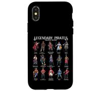 Legends of the Seas - Famous Pirates Case for iPhone X/XS
