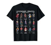 Legends of the Seas - Famous Pirates T-Shirt