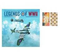 Legends of WWII Wall Calendar 2027 + FSC ECO-FRIENDLY DIARY