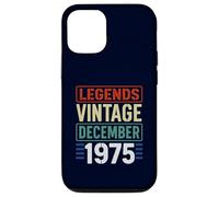Legends Vintage December 1975 Retro Birthday Gen X Seventies Case for iPhone 12/12 Pro