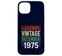 Legends Vintage December 1975 Retro Birthday Gen X Seventies Case for iPhone 15 Plus
