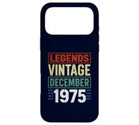 Legends Vintage December 1975 Retro Birthday Gen X Seventies Case for iPhone 17 Pro Max