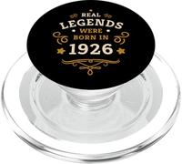 Legends Were Born in 1926 Vintage 100th birthday Design PopSockets PopGrip for MagSafe
