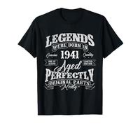 Legends Were Born In 1941 Year Of Birth Birthday T-Shirt