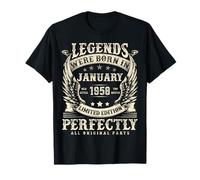 Legends were Born in 1958 68th Bday Gifts for Men January T-Shirt