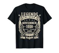 Legends were Born in 1968 57th Bday Gifts for Men November T-Shirt